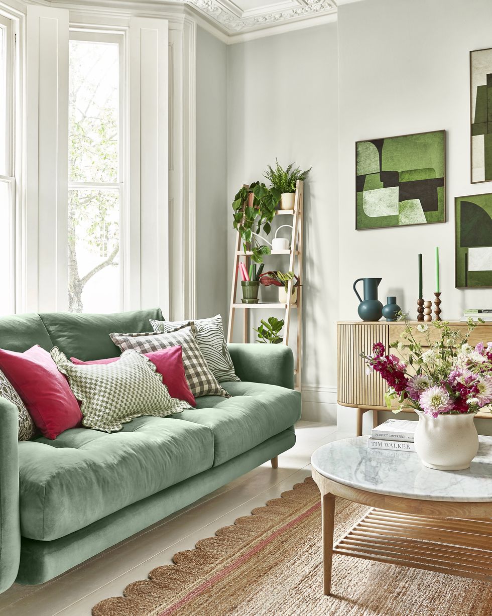 living room colour ideas green