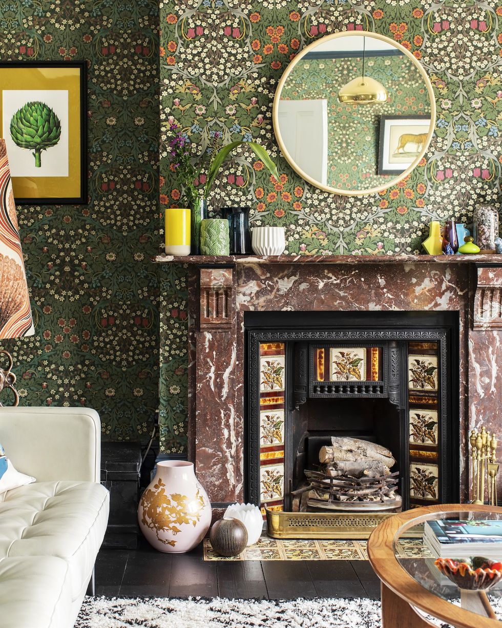 green living room ideas bloomsbury