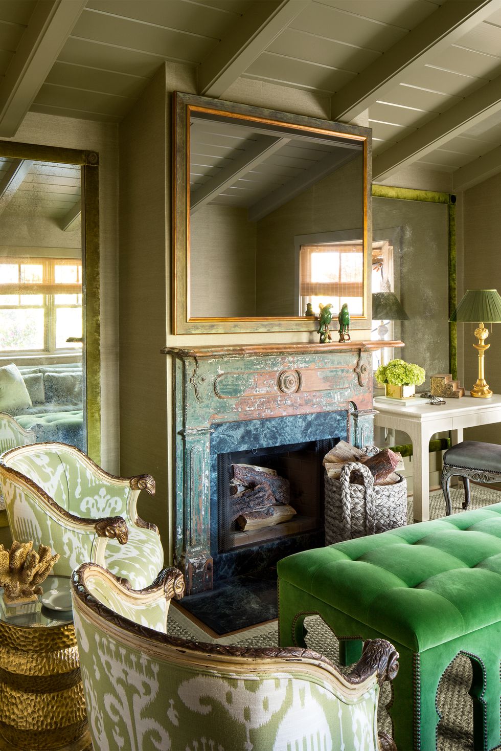 28 Best Green Living Rooms - Ideas for Green Living Rooms