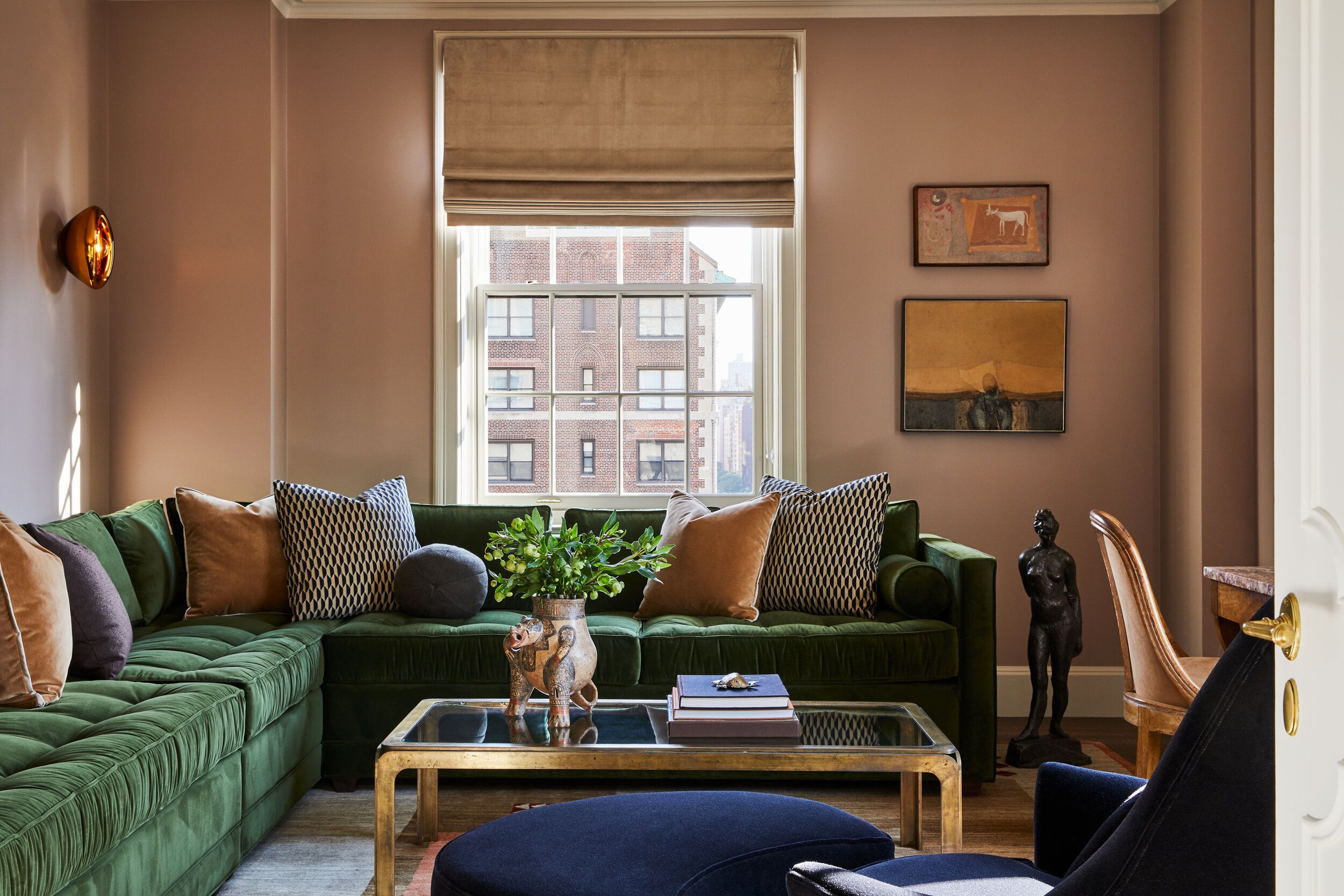 Teal And Emerald Green Living Room Goth