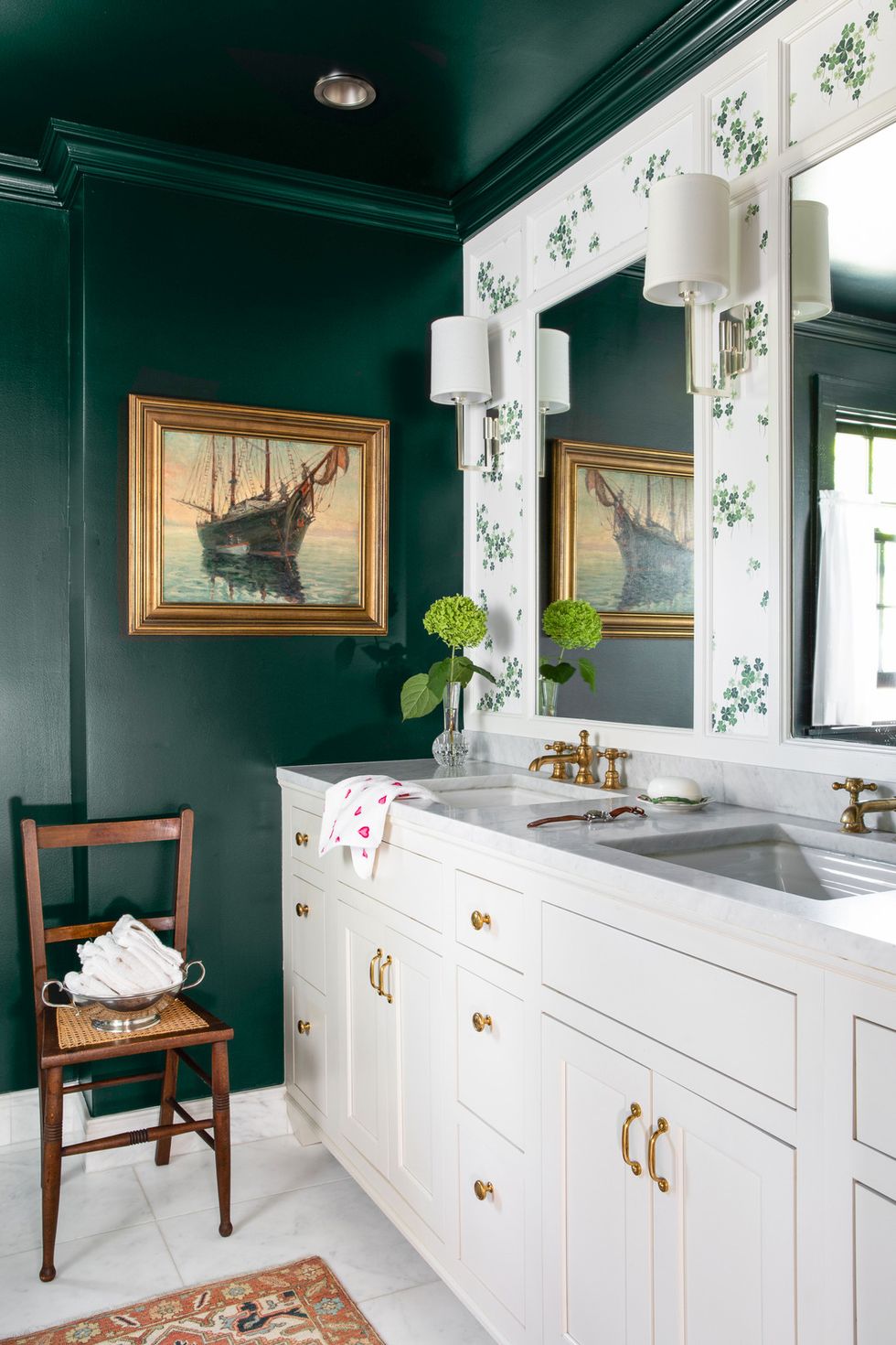 Paint Bathroom Vanity Countertop & Sink: So Easy! - A Piece Of Rainbow
