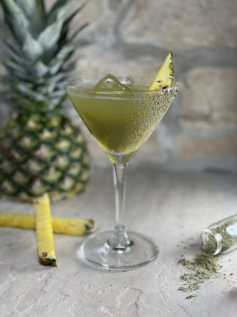 best mardi gras drinks green pineapple