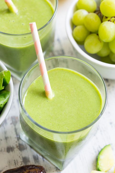 paleo green smoothie with protein
