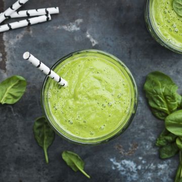 Green spinach smoothie