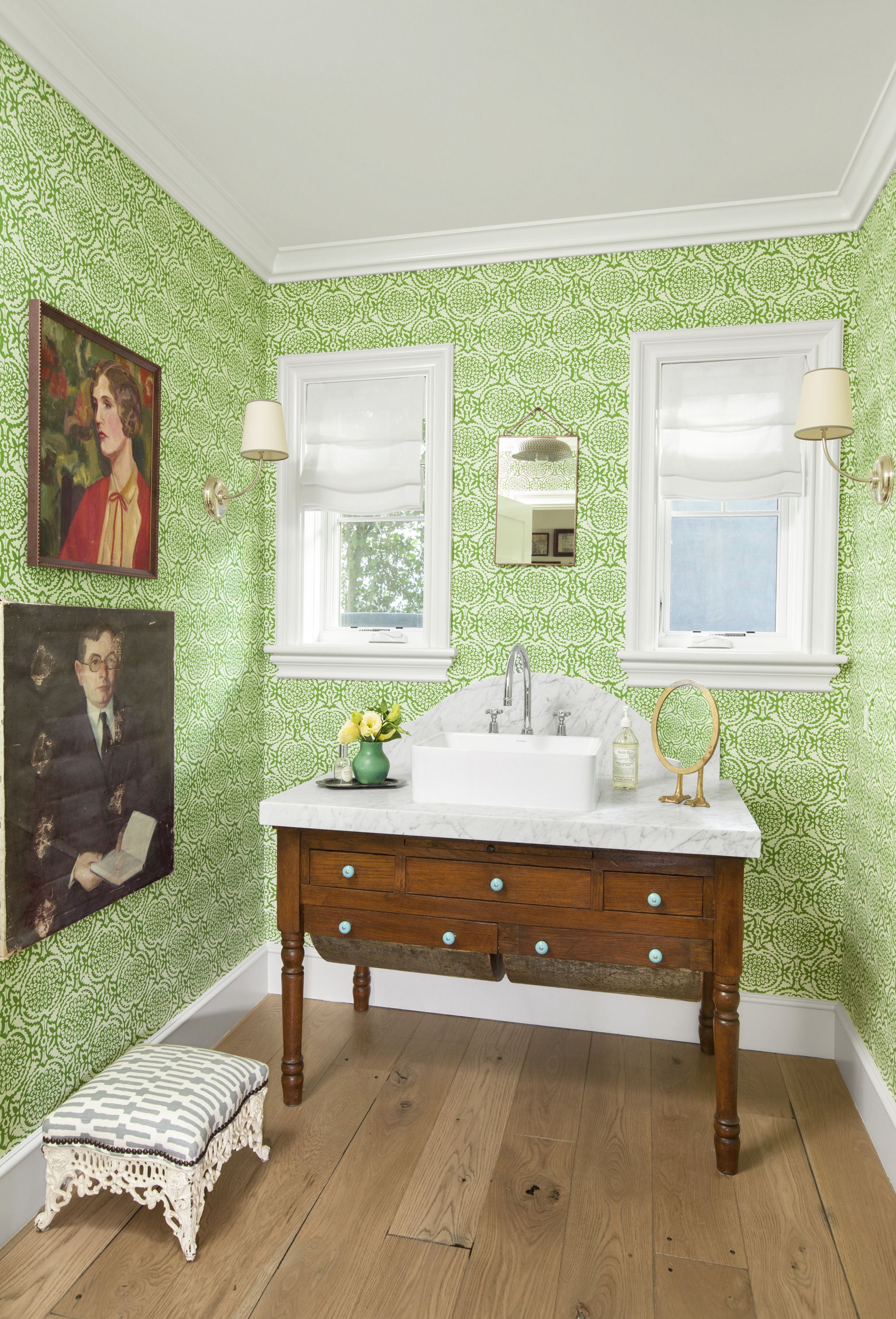 10 Beautiful Bathroom Wallpaper Ideas | DesignCafe