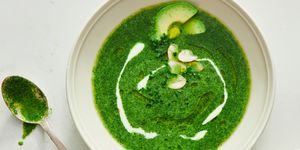 green goddess soup in a bowl