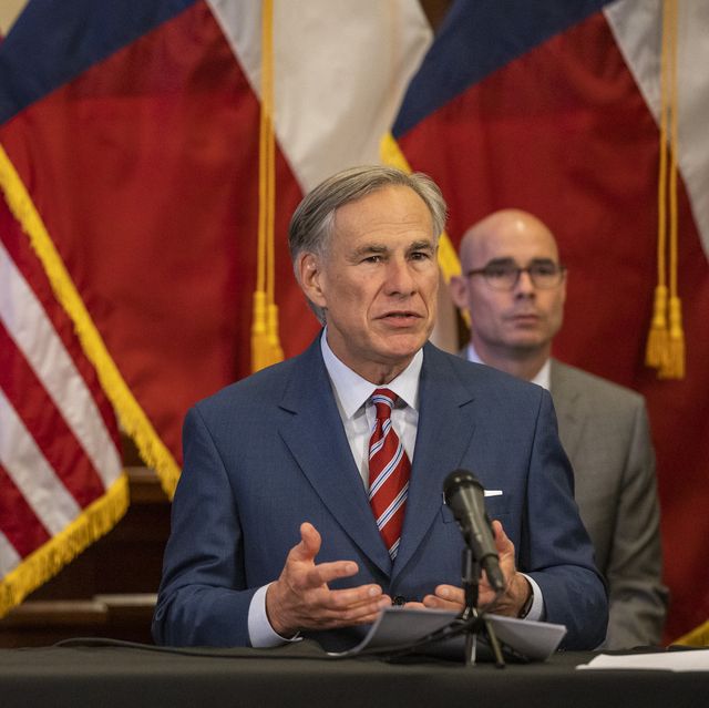 texas governor greg abbott announces the reopening of more texas businesses during the covid 19 pandemic at a press conference at the texas state capitol in austin on monday, may 18, 2020 abbott said that childcare facilities, youth camps, some professional sports, and bars may now begin to fully or partially reopen their facilities as outlined by regulations listed on the open texas website lynda m gonzalezthe dallas morning news pool