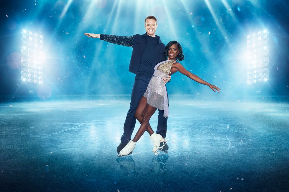 Greg Rutherford, Vanessa James, Tanzen auf Eis 2024