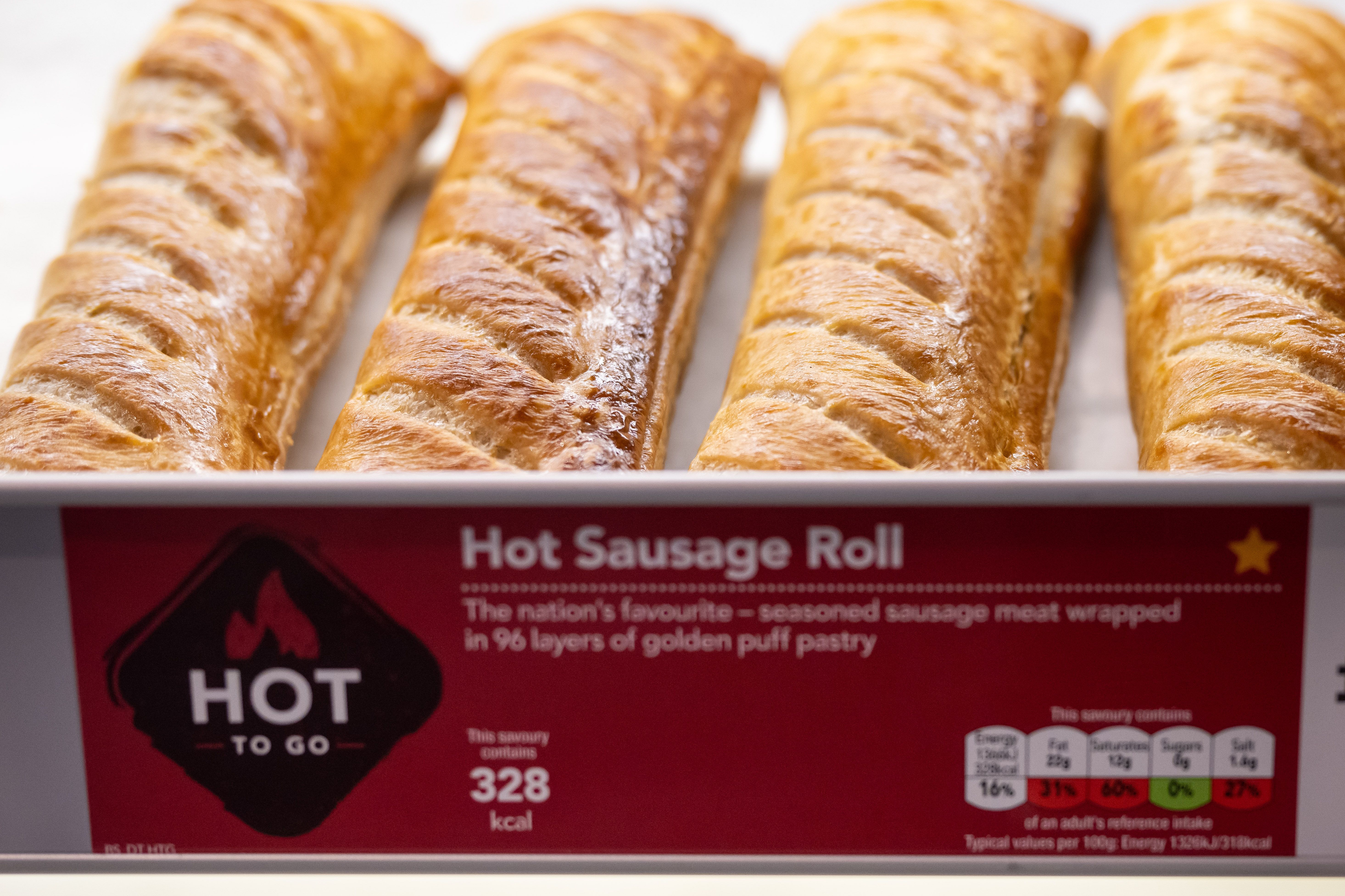 Greggs fan eats 'most sausage rolls in 30 minutes' - gets pastry