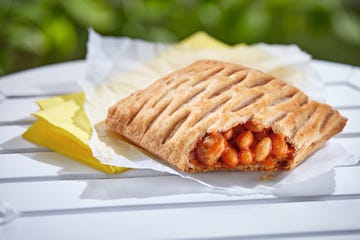 greggs’ vegan sausage, bean and cheeze melt is finally on the menu