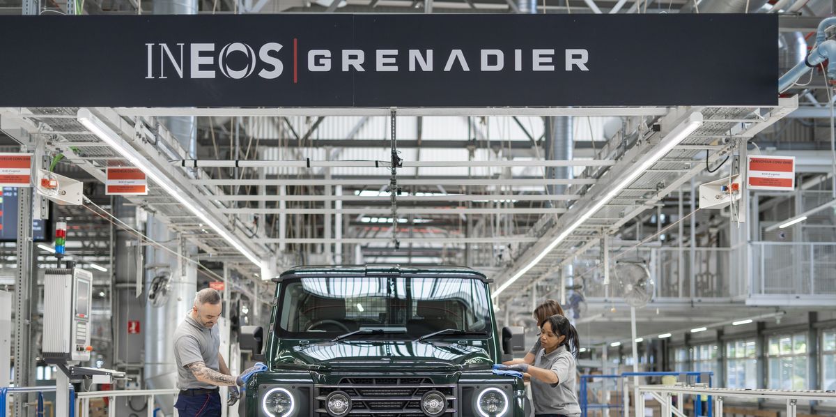 Ineos Grenadier SUV Production Kicks Off with BMW Power