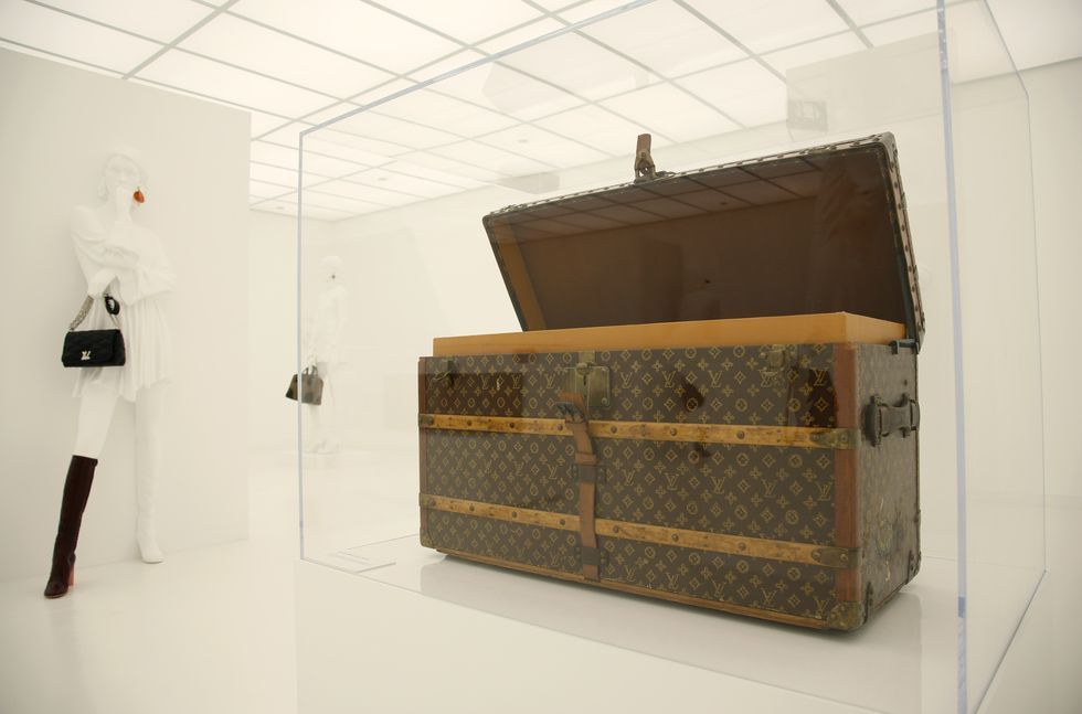 Louis Vuitton Trunks - no idea what i would do with them but I
