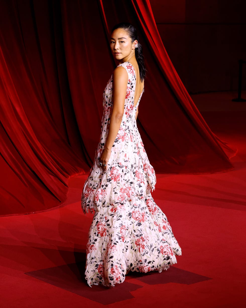 greta lee 2024 Academy Museum Gala