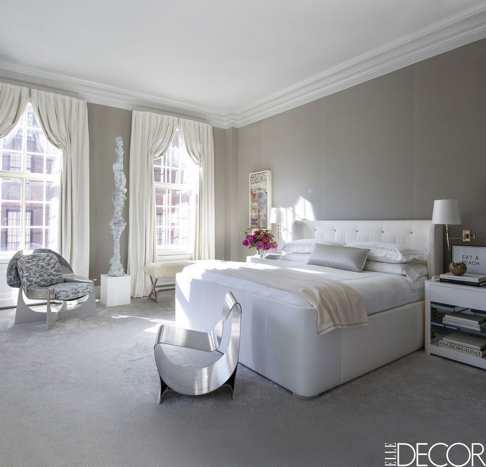 34 Stylish Gray Bedrooms - Ideas for Gray Walls, Furniture & Decor ...