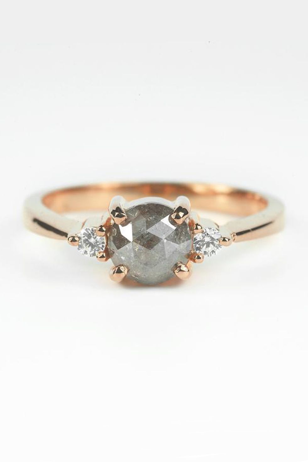 grey engagement ring   best unique gemstone engagement rings