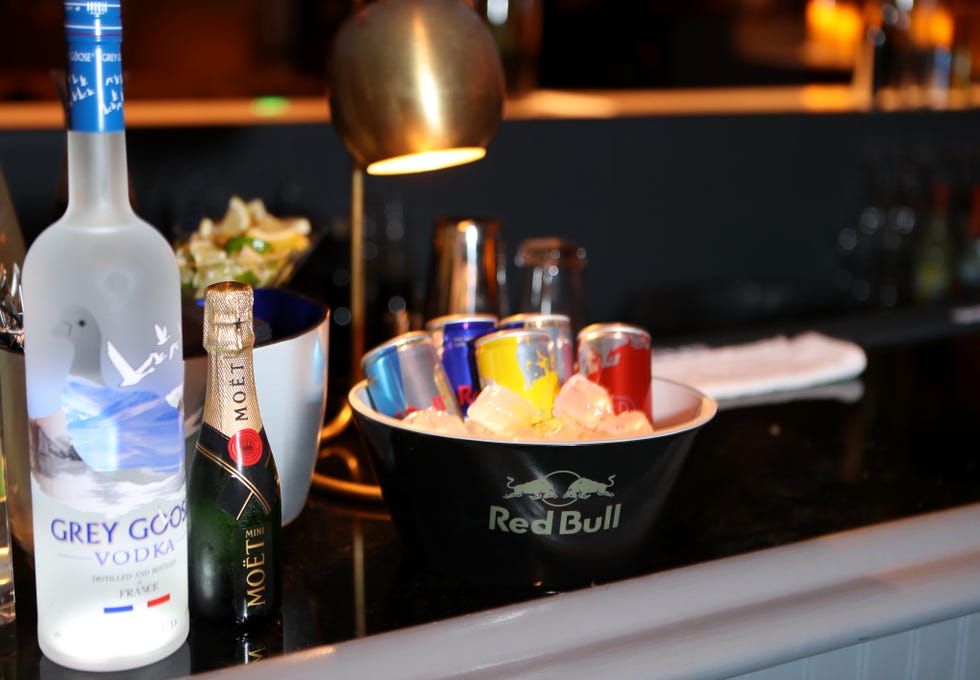 the weinstein company and netflix golden globe party, presented with fiji water, grey goose vodka, lindt chocolate, and moroccanoil inside