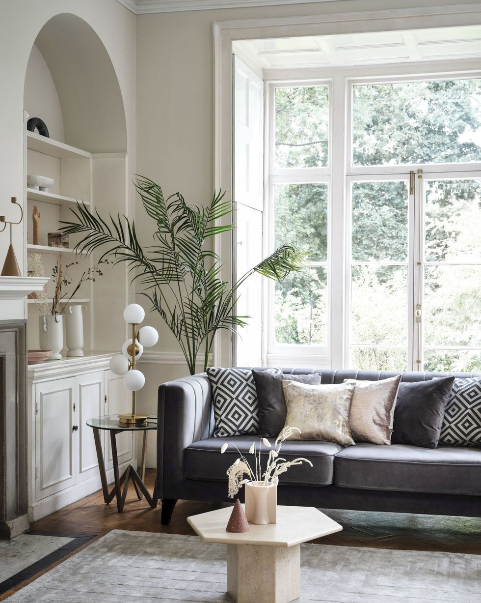 Cushion Ideas for Grey Sofas