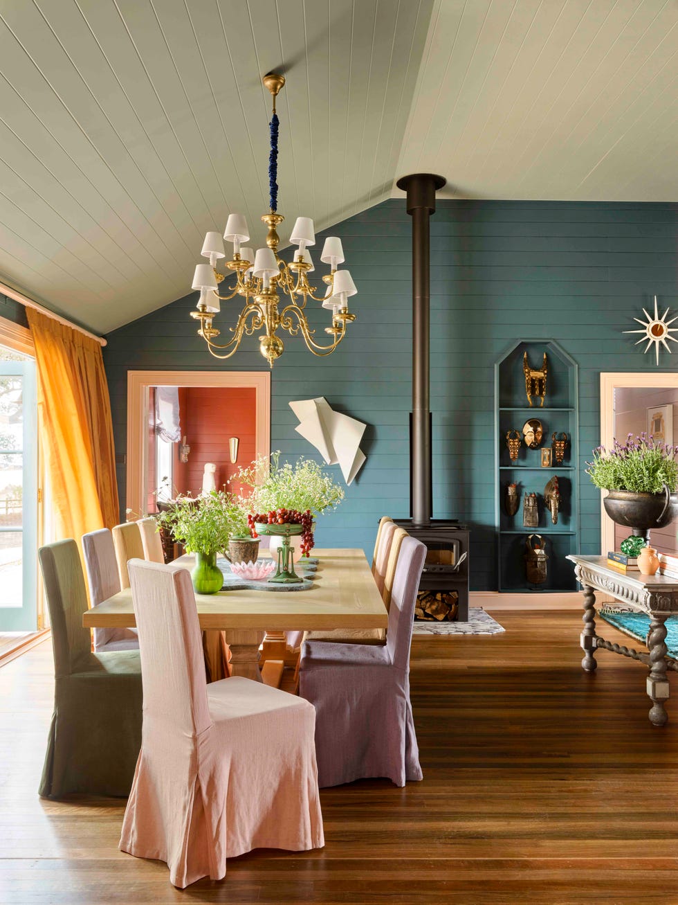 duet greyleigh house in kiarma dining room colourful