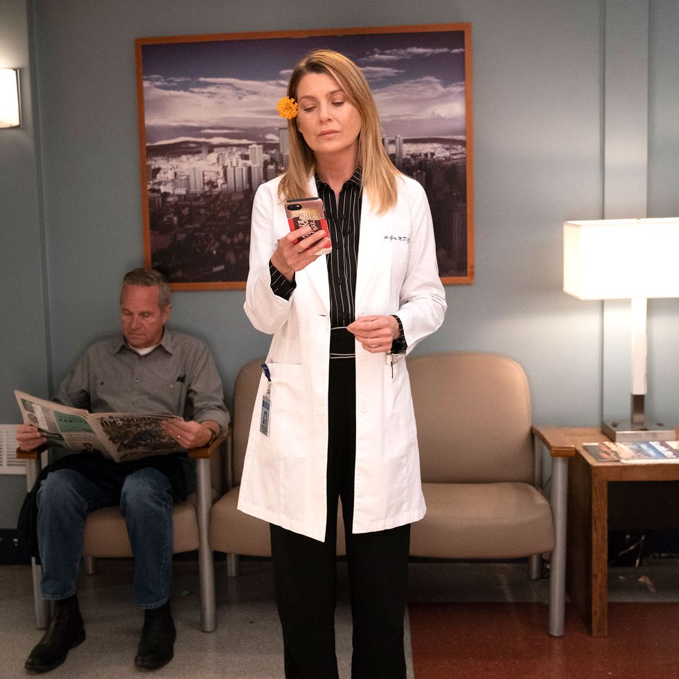 Ellen Pompeo as Meredith Grey, Grey's Anatomy