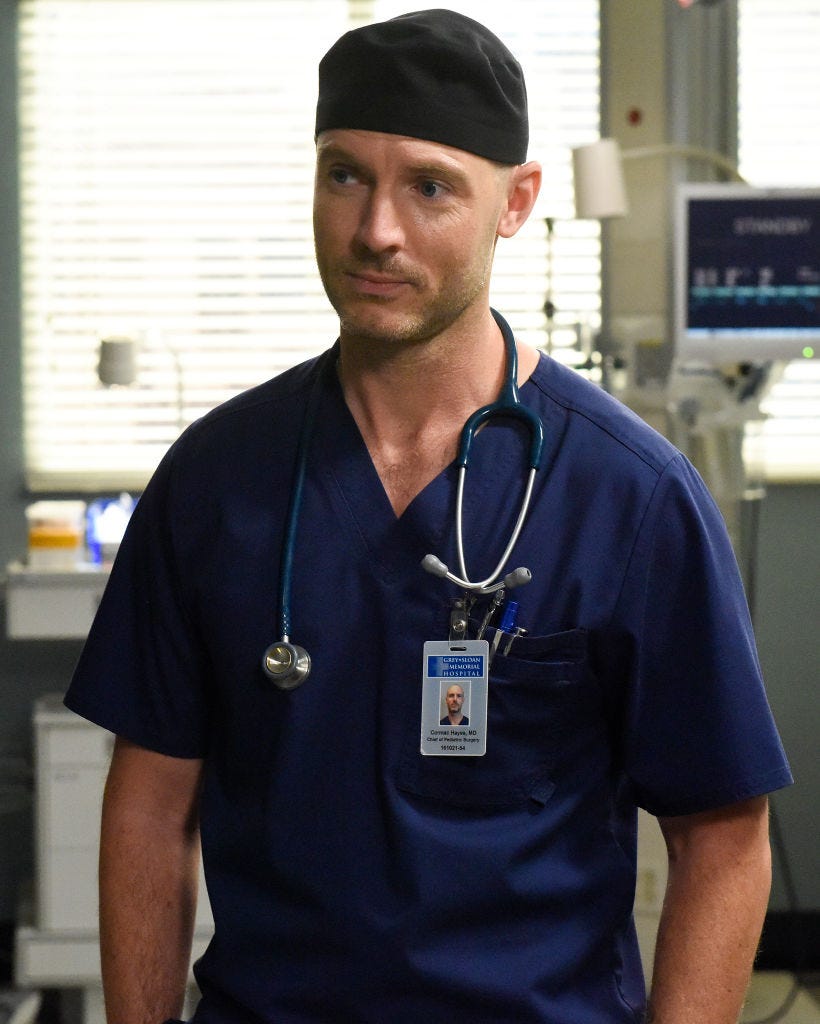 abc 'greys anatomy' season 18 cormac hayes richard flood