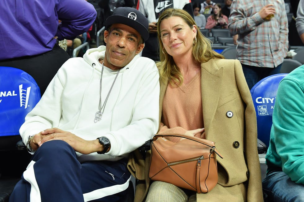 'grey's anatomy' cast member ellen pompeo with her husband chris ivery