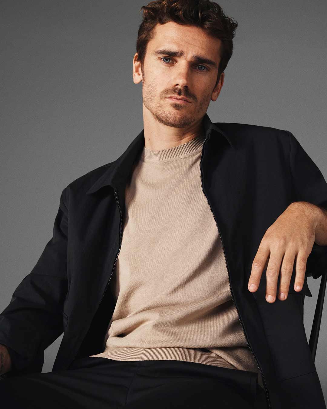 Antoine Griezmann x Mango hombre tengo un estilo casual