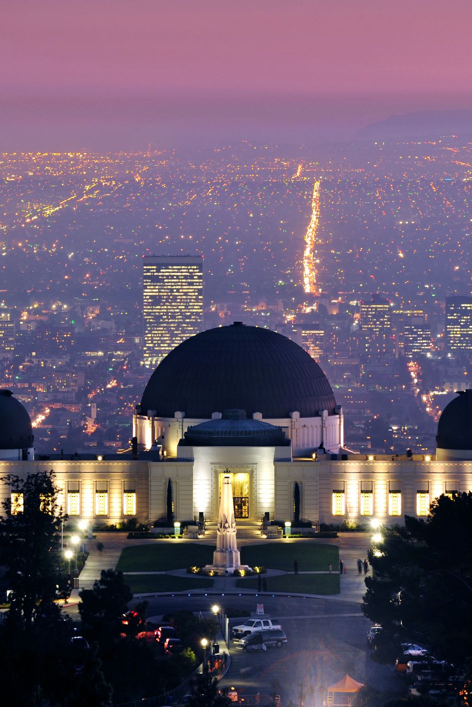 griffith park observatory los angeles california tourist attraction