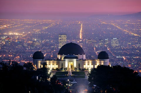 griffith park observatory los angeles california tourist attraction