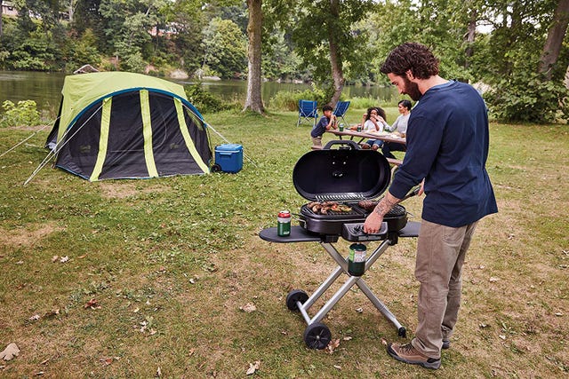 Camping, Tent, Product, Recreation, Grass, Tree, Grassland, Style, Picnic, Park, 