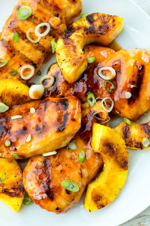 grilled pineapple chicken grilled pineapple chicken