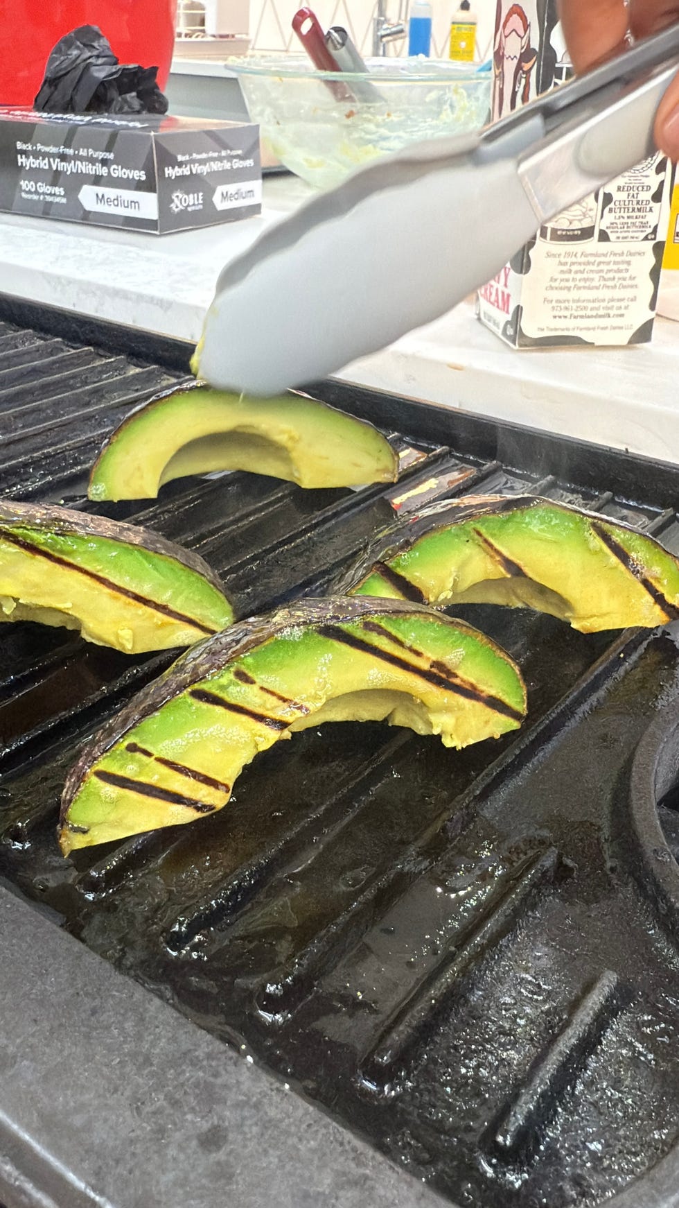 grilled food