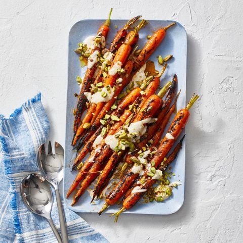 healthy side dishes   roasted carrots