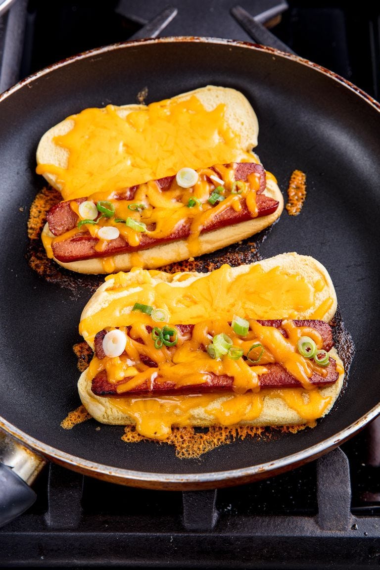 grilled cheese dogs