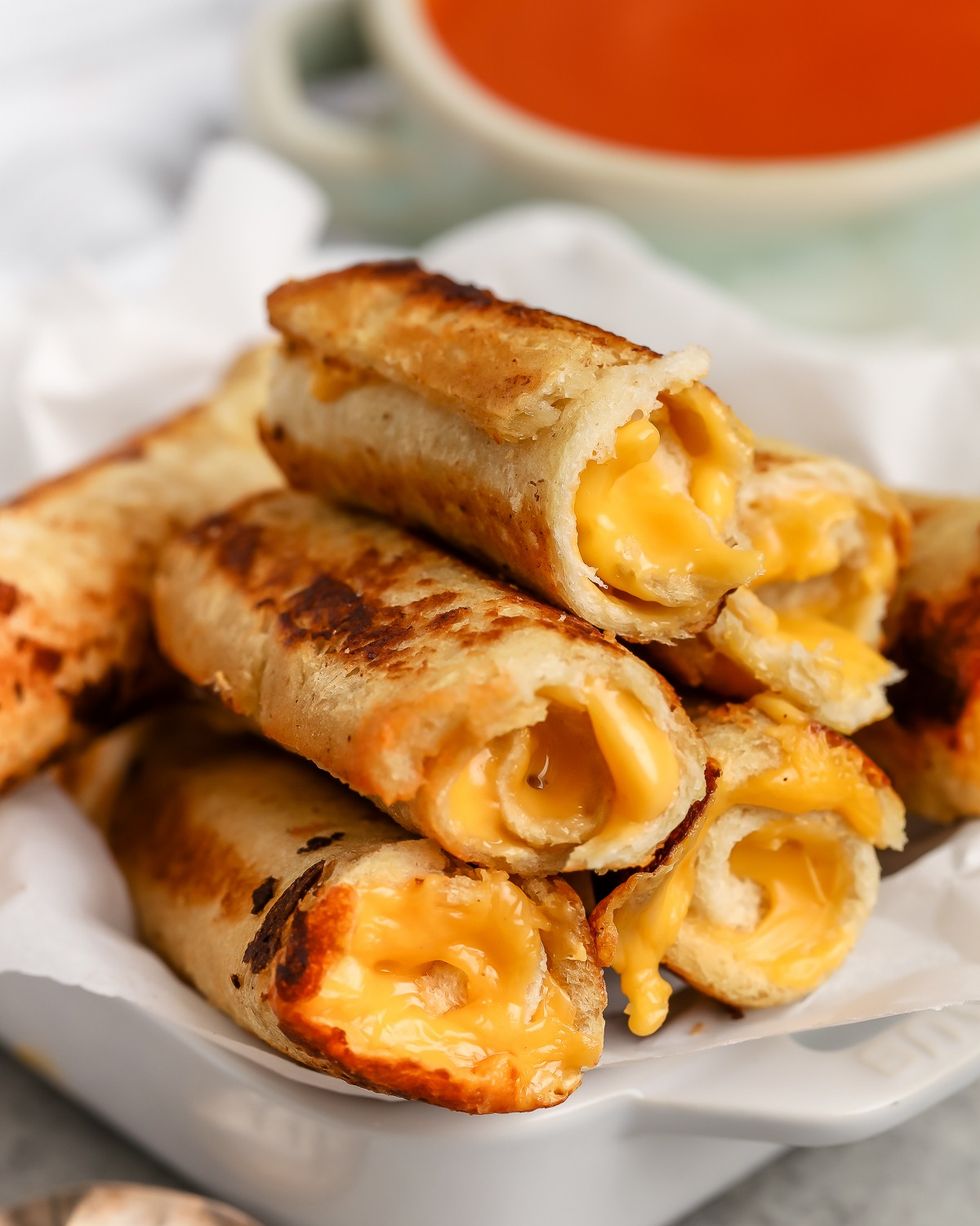 grilled cheese roll ups
