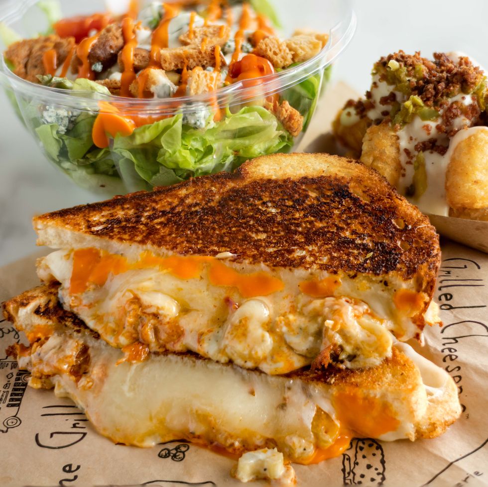 the grilled cheeserie buffalo south melt