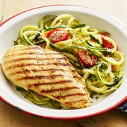 grilled chicken with zucchini noodles