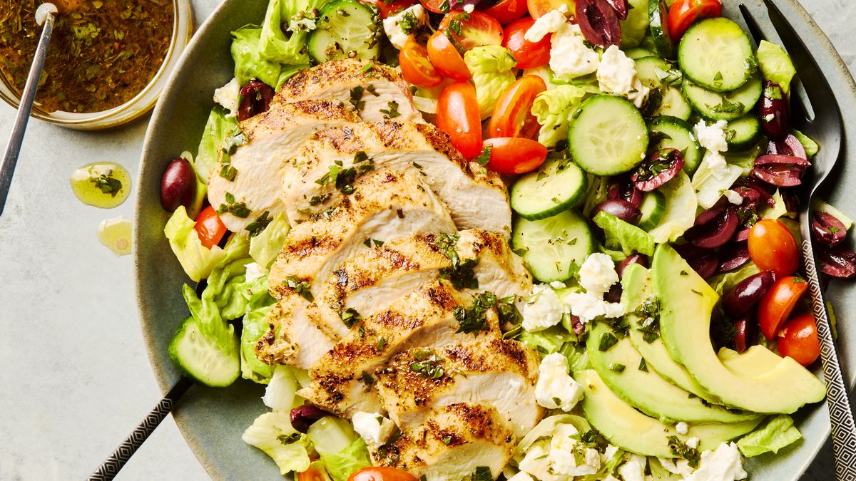 preview for All Salads Are Improved With A Bit Of Grilled Chicken