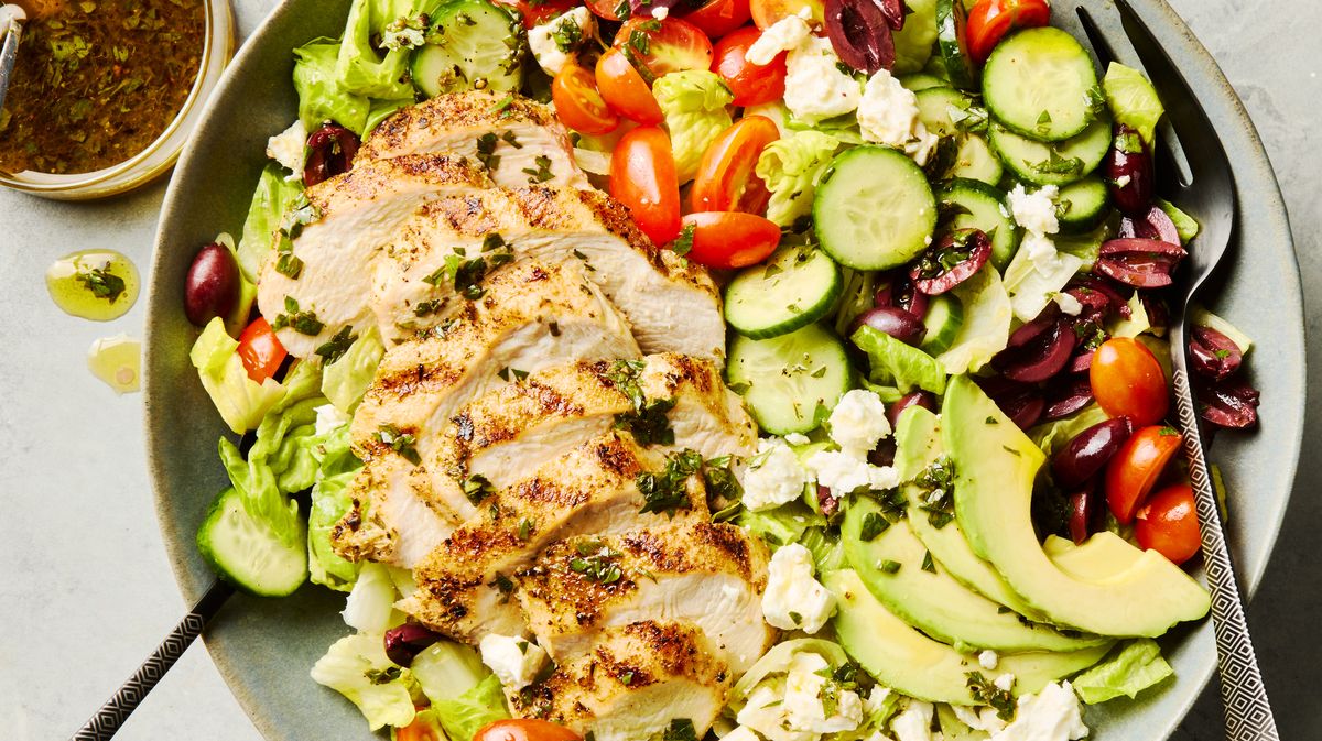 preview for All Salads Are Improved With A Bit Of Grilled Chicken