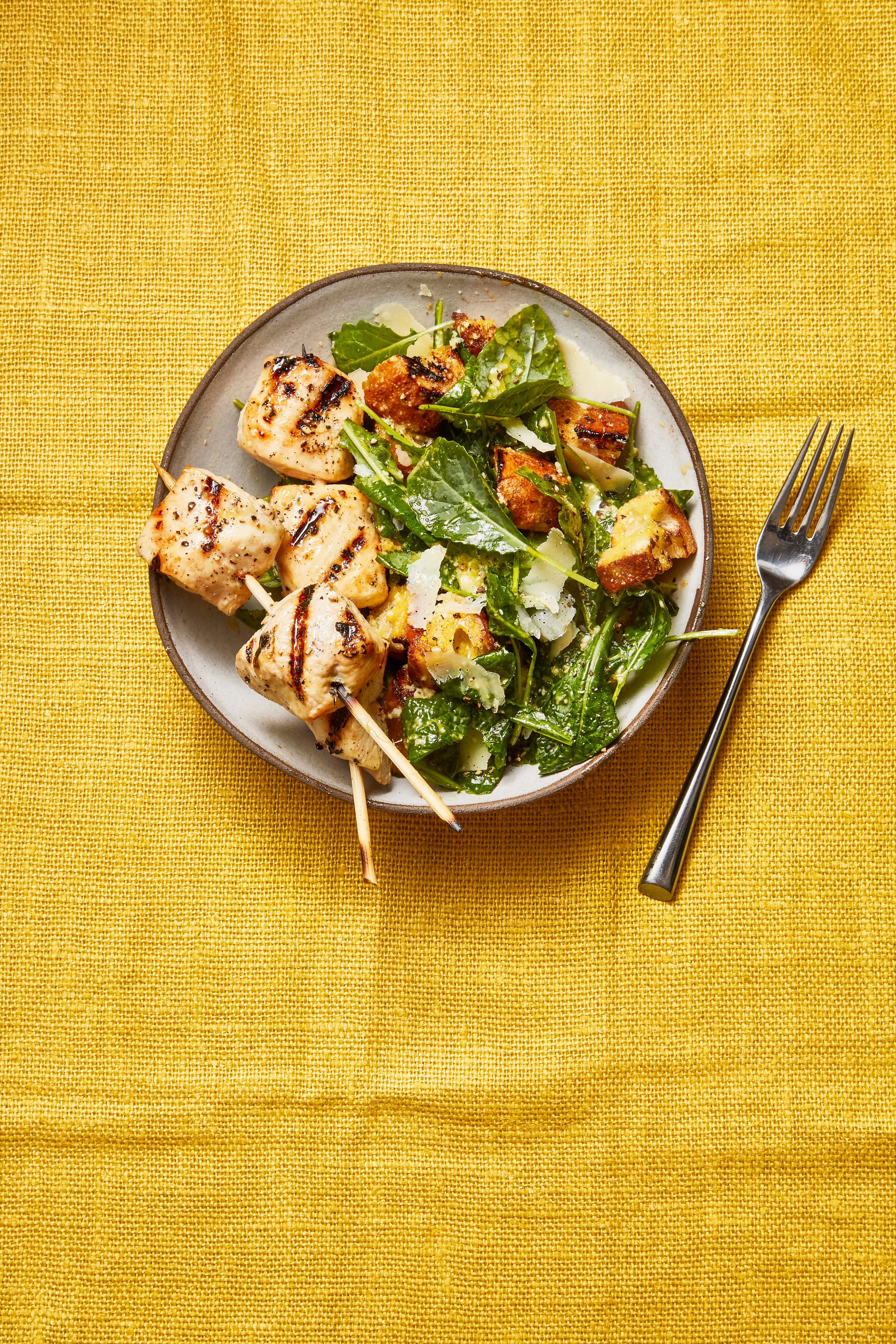 grilled chicken caesar salad