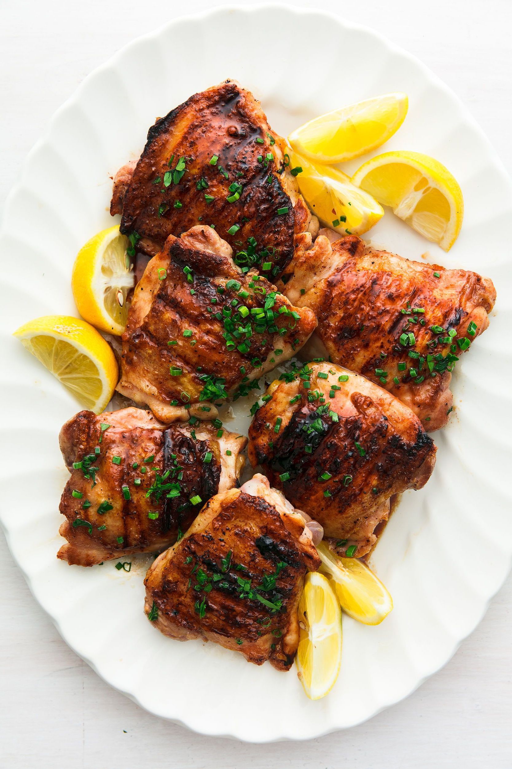 Grilled Chicken Thighs –