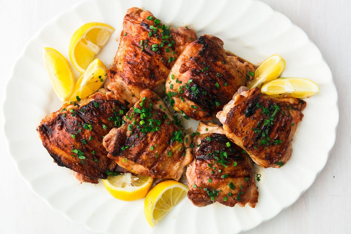 preview for Grilled Chicken Thighs Are All We Want To Make This Summer