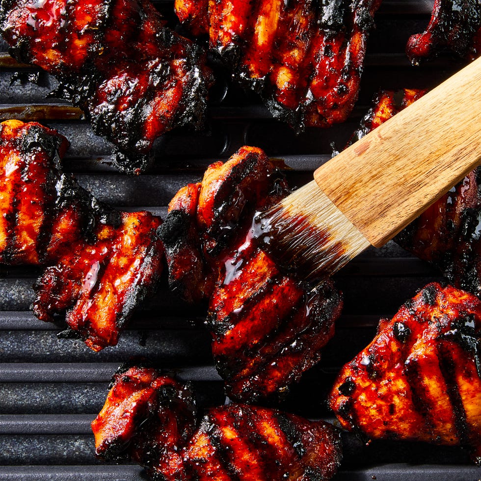 grilled chicken with a coca cola sauce