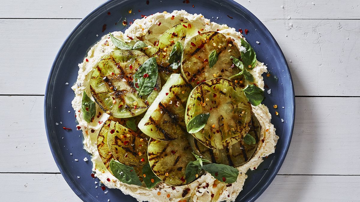 preview for Grilled Green Tomatoes Are A Must Make For Your Next Cookout
