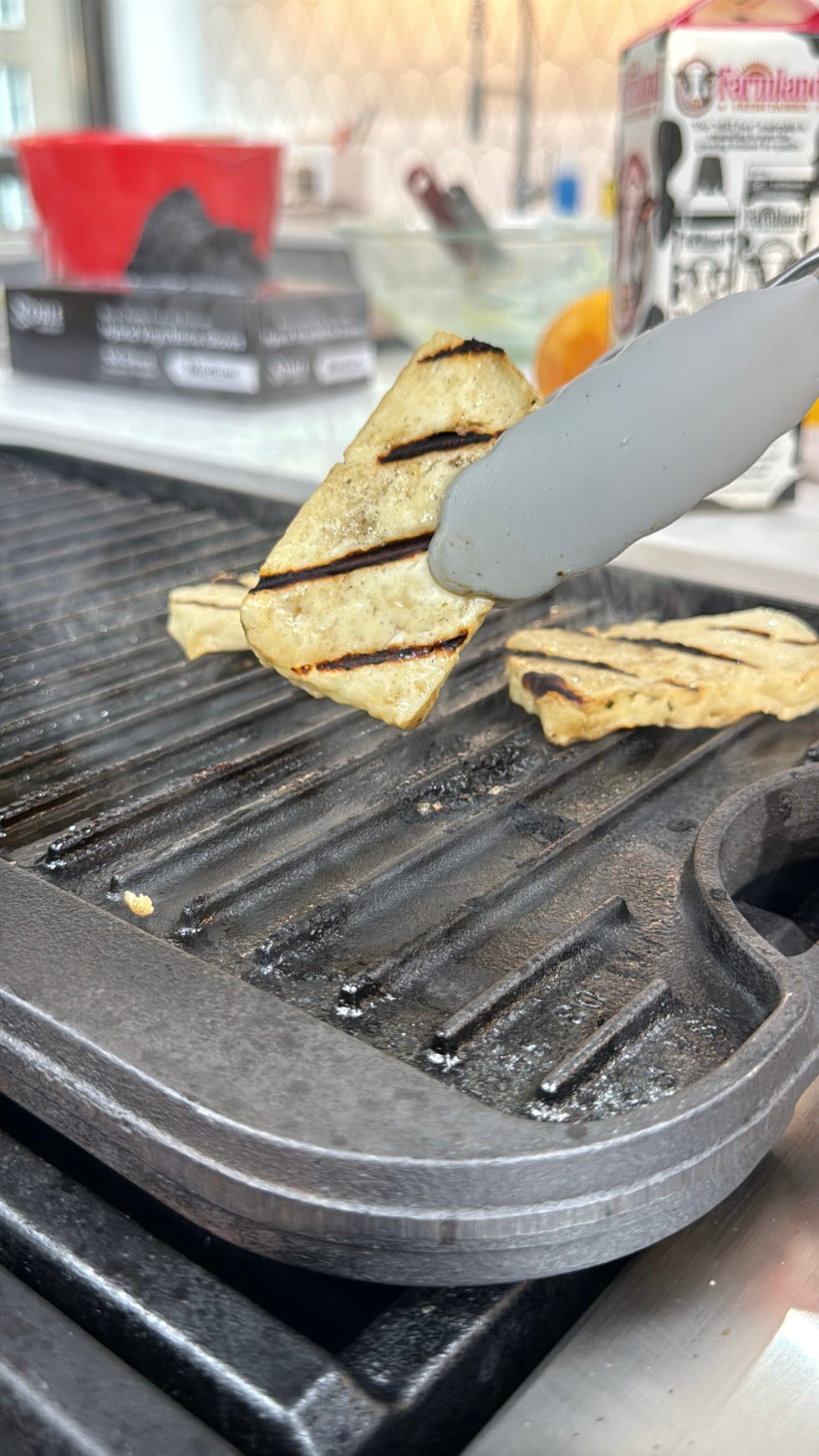 grilled food