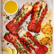 grilled lobster tails with herb butter