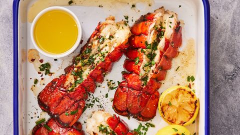 preview for Grilled Lobster Tails Will Make Your Backyard BBQs So Fancy
