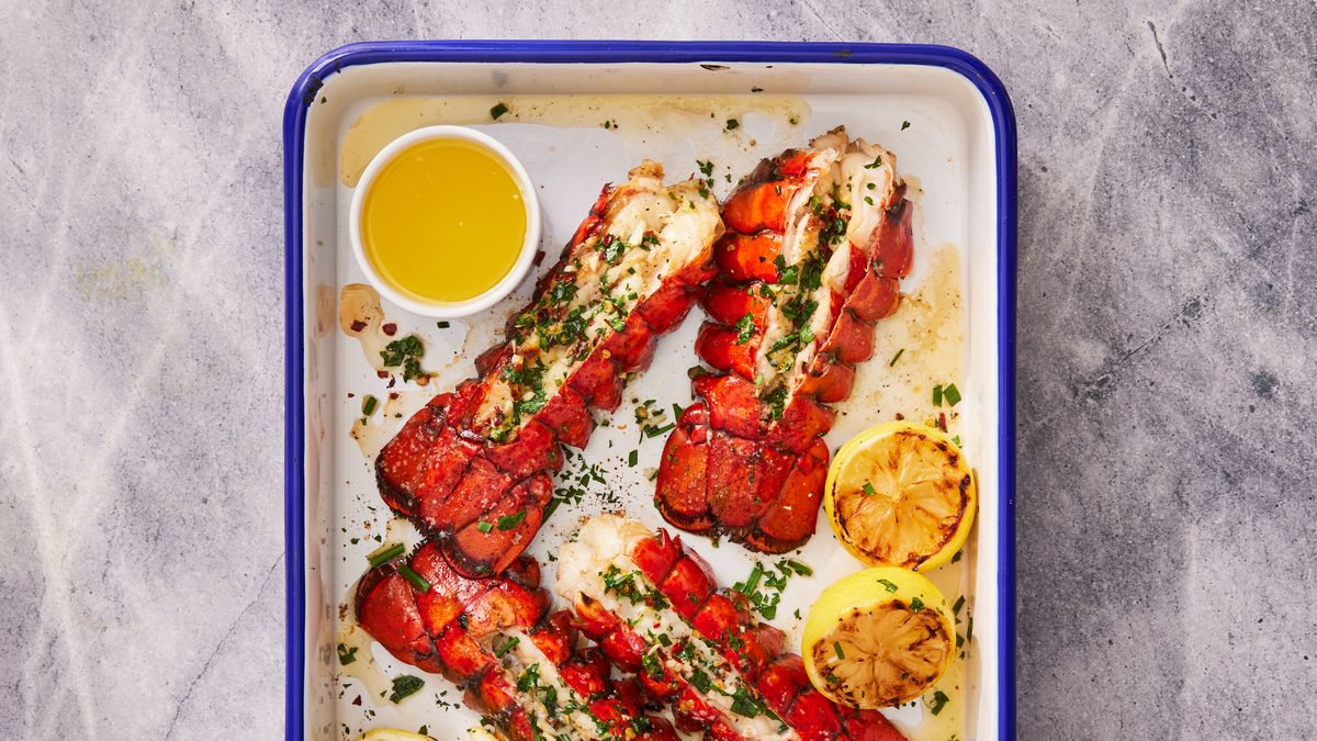 Best Grilled Lobster Tail Recipe - How to Make Grilled Lobster Tail