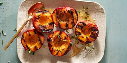 grilled peaches
