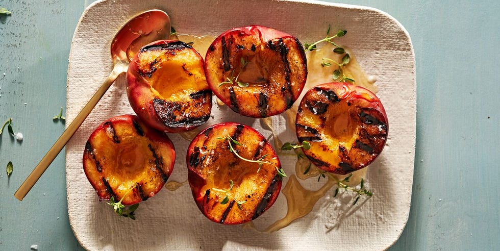 grilled peaches