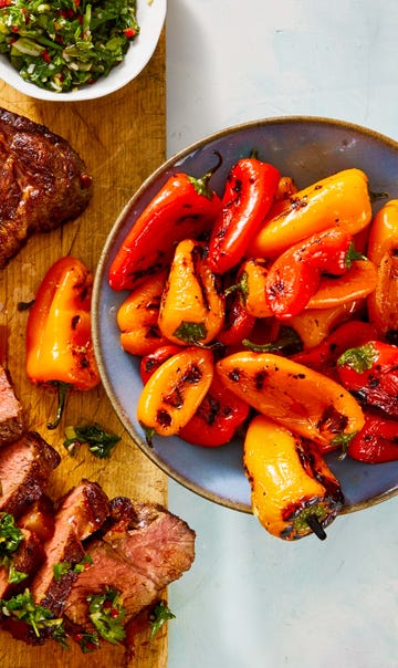 grilled peppers
